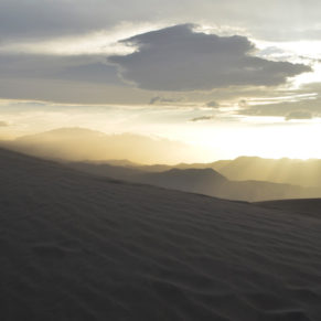 DeathValley-mesquite-dune-sunset