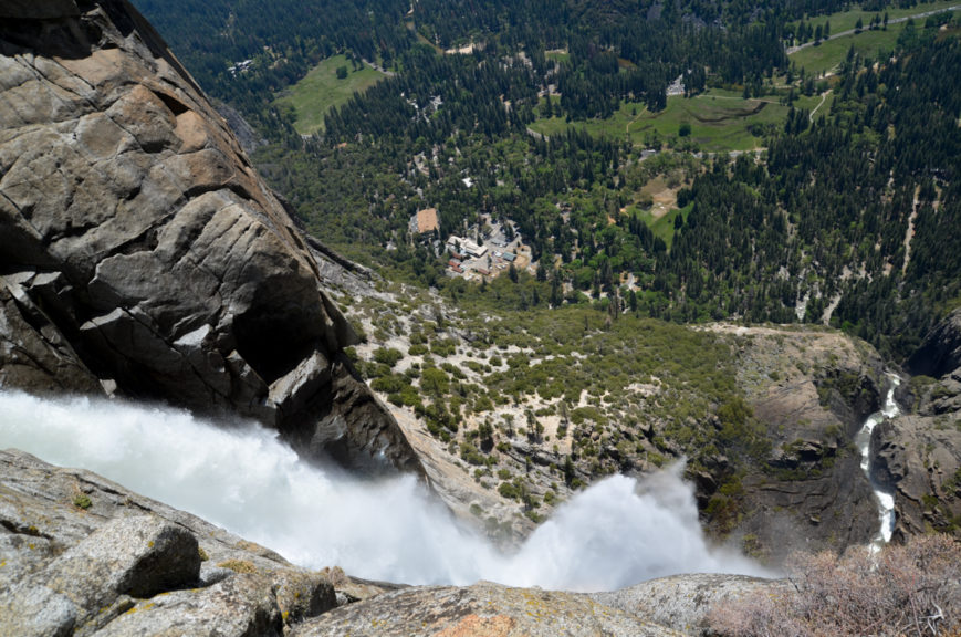 Yosemite-upper-falls-valley