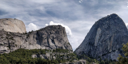 Yosemite-vernall-falls-half-dome